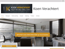 Tablet Screenshot of koenverachtert.be